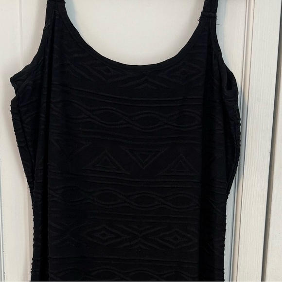 SHAPEFX Fitted Black Long ribbed‎ dress,Simple, Shaping & Stunning. Size 8 NEW - Picture 13 of 16